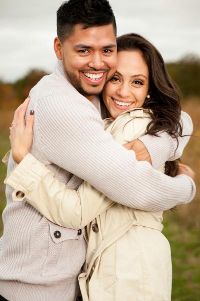 couple smiling | dental crowns lower plenty